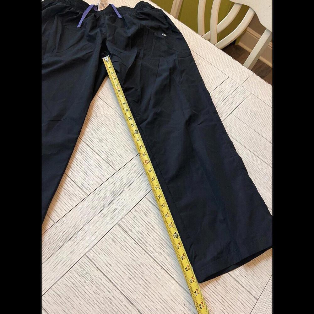 Men’s Champion Zip Gathered Ankle Active Track Pants, Lined, Poly, Size L - Picture 2 of 11